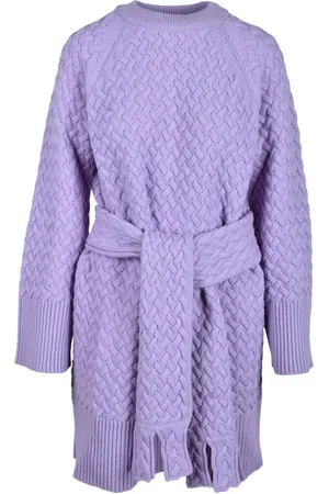 ERIKA CAVALLINI Knitted Dresses, female, , Size: M Lilac Dress for Women