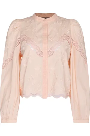 Twin-Set Blouses, female, , Size: XL Floral Embroidered Shirt