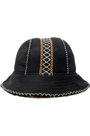 UGG Hats, female, , Size: S/M Embroidered Sheepskin Bucket Hat