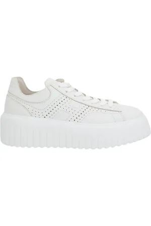 Hogan Sneakers, female, , Size: 8 US Leather Low-Top Sneakers