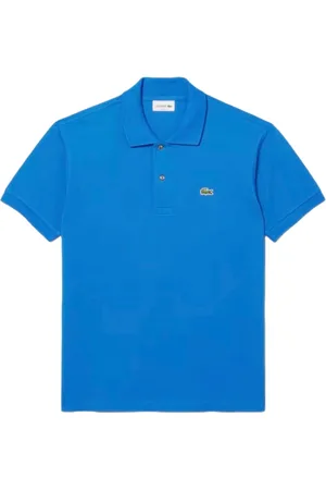 Lacoste Polo Shirts, male, , Size: L Clear Ribbed Collar Polo Shirt
