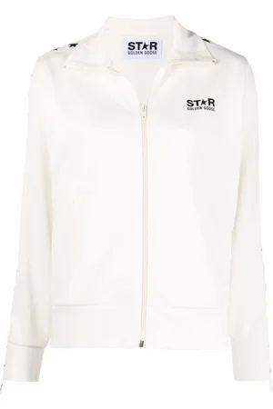 Golden Goose Zip-throughs, female, , Size: M Zip-through Sweatshirt, Stylish and Practical
