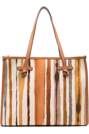 Gianni chiarini Tote Bags, female, , Size: ONE SIZE Beige Tote Bag with Removable Pouch