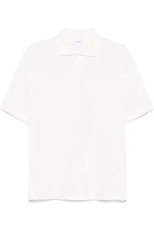 LARDINI Polo Shirts, male, , Size: XL Polo Shirt with Logo Tag