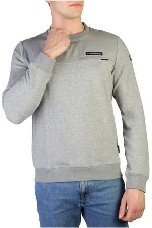 Napapijri Sweatshirts, male, , Size: S Mens Fleece Lined Sweatshirt