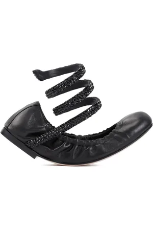 RENE CAOVILLA Ballerinas, female, , Size: 6 US Ballerinas with Snake Strap