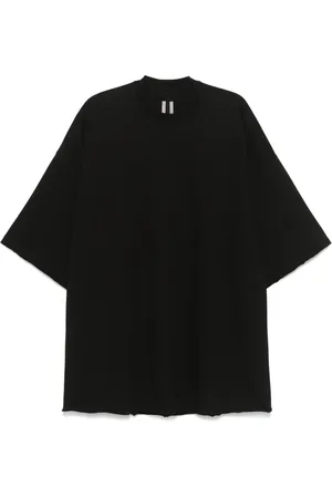 Rick Owens Oversized Tops, male, , Size: ONE SIZE T-shirts and Polos Wide Sleeves
