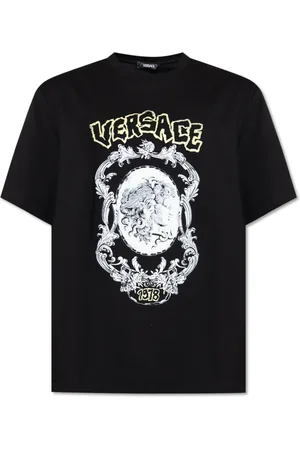 VERSACE T-Shirts, male, , Size: L T-shirt with print