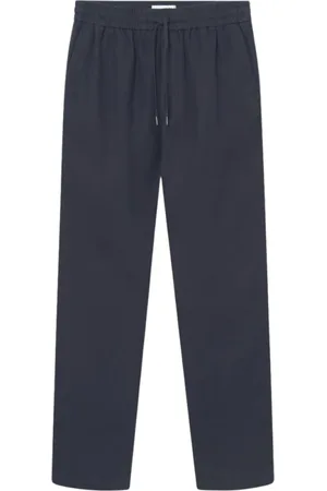 Les Deux Straight Trousers, male, , Size: XS Patrick Linen Pants