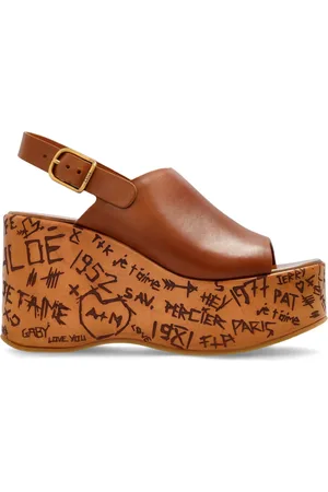 Chloé Wedges, female, , Size: 9 US Wedge sandals Maxime