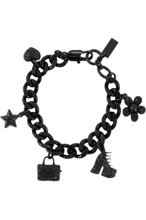 Marc Jacobs Bracelets, female, , Size: ONE SIZE Iconic Pave Charm Bracelet