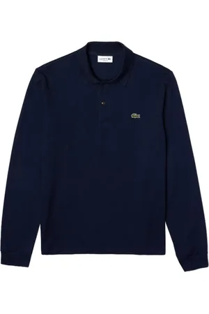 Lacoste Polo Shirts, male, , Size: 3XL Ribbed Collar and Cuffs Polo