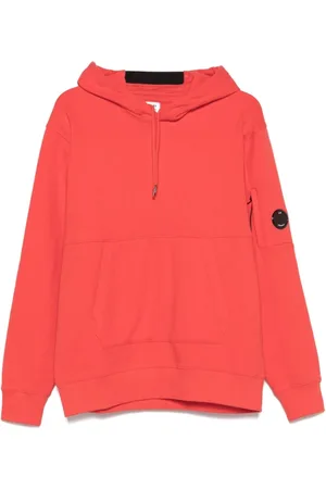 C.P. Company Hoodies, male, , Size: S Sweater with Hood and Pocket