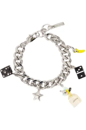Marc Jacobs Bracelets, female, , Size: ONE SIZE Charm Bracelet - Metal - Silver