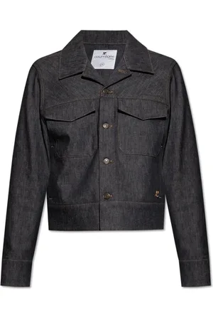 Courrèges Denim Jackets, male, , Size: XL Denim jacket