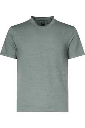 FEDELI T-Shirts, male, , Size: M Linen T-shirt and Polo