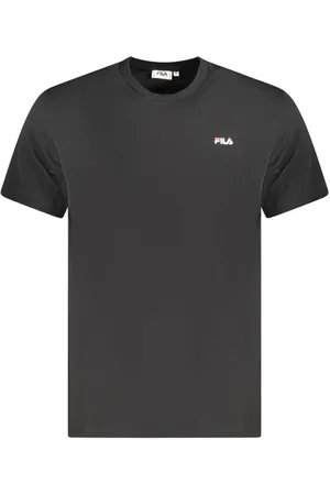 Fila T-Shirts, male, , Size: S Iconic Logo Crew Neck T-Shirt with Bold Print