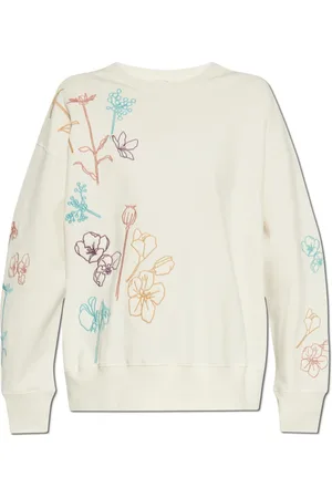 Paul Smith Sweatshirts, female, , Size: L Sweatshirt with embroidered floral motif