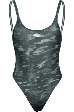 Diesel One-piece, female, , Size: M Military Style Swimsuit Ut-body-utlt