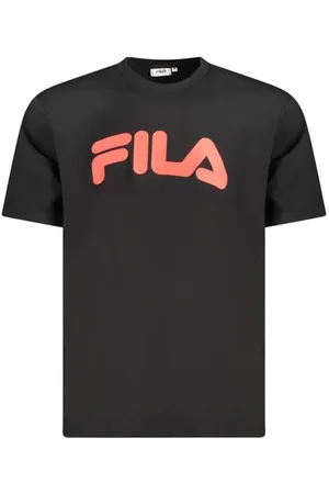 Fila T-Shirts, male, , Size: S Cotton Crew Neck T-Shirt