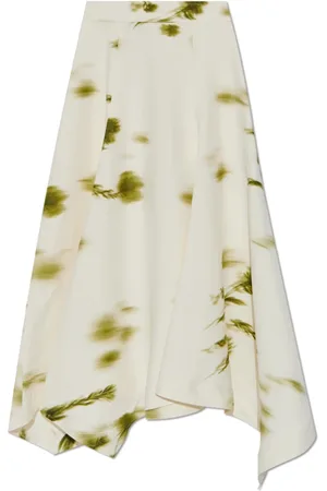 Salvatore Ferragamo Midi Skirts, female, , Size: XS Skirt with print