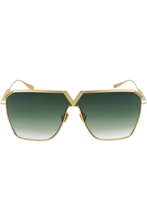 VALENTINO Sunglasses, unisex, , Size: ONE SIZE Goldshield Sunglasses V Model