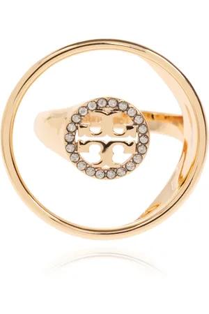 Tory Burch Rings, female, , Size: 45 MM Ring with crystals