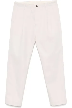 Nine In The Morning Straight Trousers, male, , Size: 2XL Trousers with Front Button Fastening