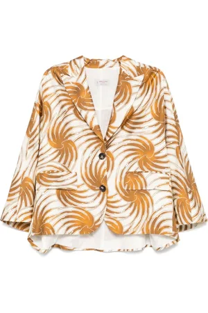 ALBERTO BIANI Blazers, female, , Size: M Jacket with Peak Lapels