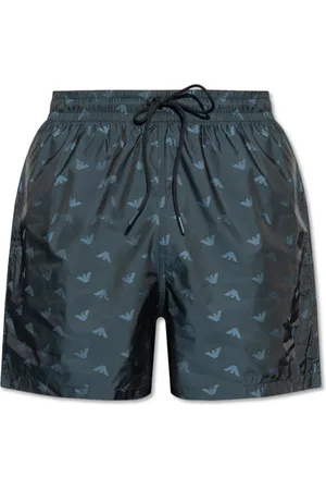 Emporio Armani Beachwear, male, , Size: S Swim shorts