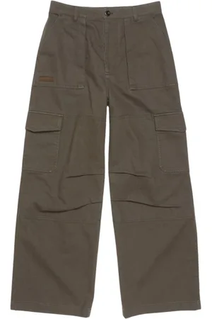 Acne Studios Wide Trousers, male, , Size: M Patsony Twill Cargo Trousers