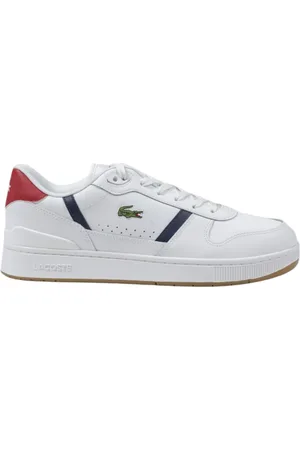 Lacoste Sneakers, male, , Size: 9 US Leather Low-Top Sneakers