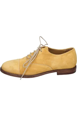 Moma Laced Shoes, female, , Size: 7 US Elegant Vintage Suede Laced Shoes