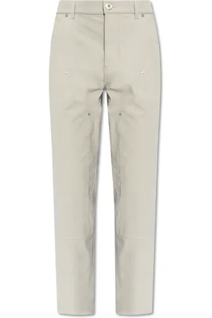 Salvatore Ferragamo Straight Trousers, male, , Size: M Straight-Leg Double-Knee Pants