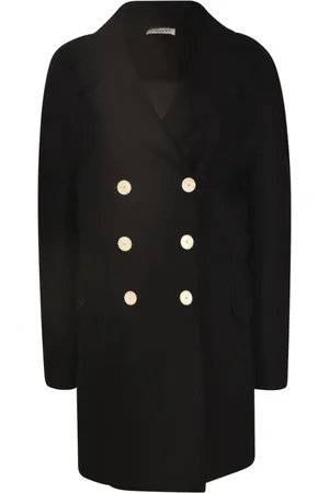 Lanvin Double-Breasted Coats, female, , Size: S Double-Breasted Coat