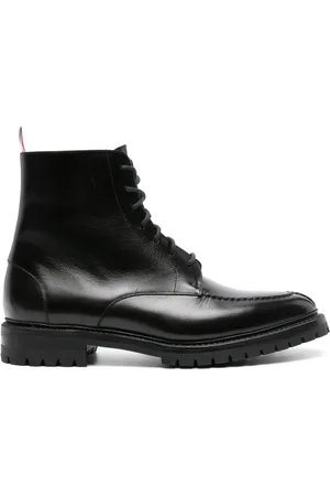 Thom Browne Lace-up Boots, female, , Size: 9 1/2 US Stylish Leather Boots