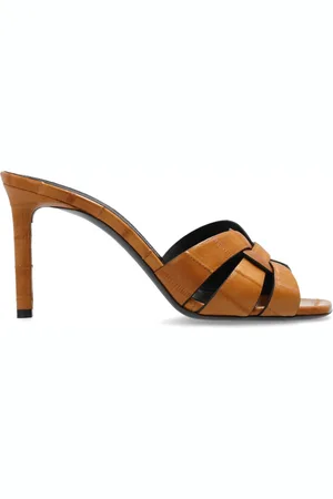 Saint Laurent Heeled Mules, female, , Size: 6 US Tribute High Heel Sandals