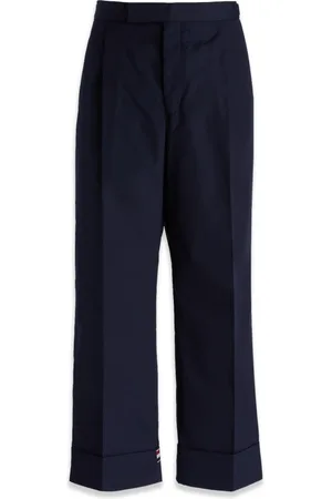 Thom Browne Straight Trousers, male, , Size: L Straight Trousers