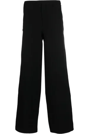 Salvatore Ferragamo Straight Trousers, male, , Size: M Wide-Leg Trousers