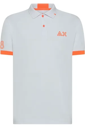 sun68 Polo Shirts, male, , Size: XL Logo Polo T-shirts and Polos
