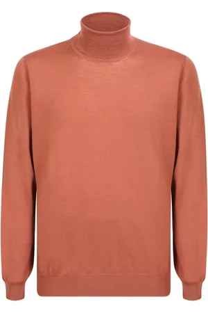 LARDINI Turtlenecks, male, , Size: M Wool Turtleneck Sweater