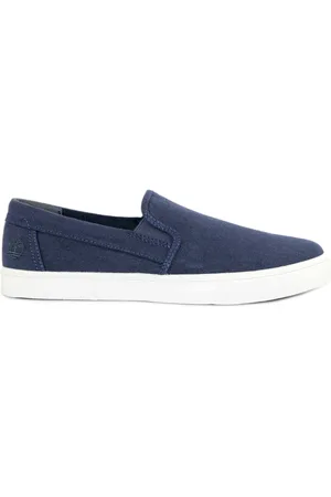 Timberland Loafers, male, , Size: 10 1/2 US Canvas Slip-On Loafers