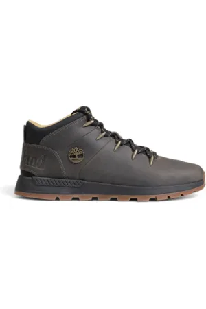 Timberland Lace-up Boots, male, , Size: 8 US Plain Sneakers with Rubber Sole