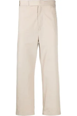 Thom Browne Straight Trousers, male, , Size: L Elegant Trousers