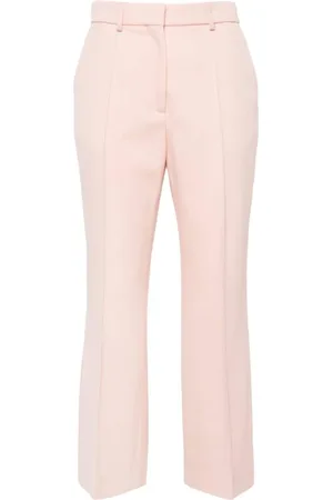 Lanvin Cropped Trousers, female, , Size: XS Salmon Cropped Trousers