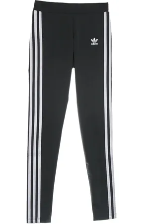 adidas Leggings, female, , Size: L Elastic Waistband Leggings with 3 Stripes