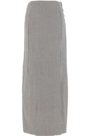 Thom Browne Maxi Skirts, female, , Size: 2XS Gonne Maxi Skirt