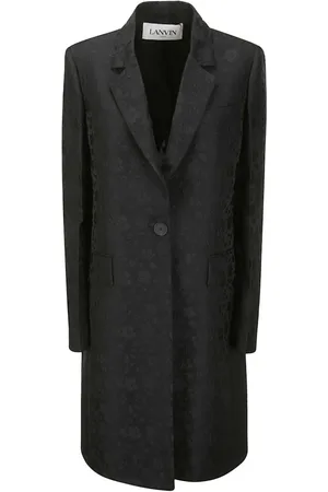 Lanvin Single-Breasted Coats, female, , Size: S Evening Cape Coat