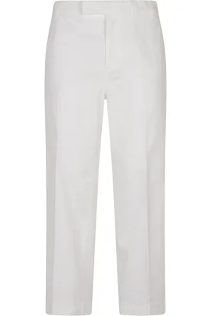 Thom Browne Straight Trousers, male, , Size: XL Utility Chino Trousers Cotton Twill