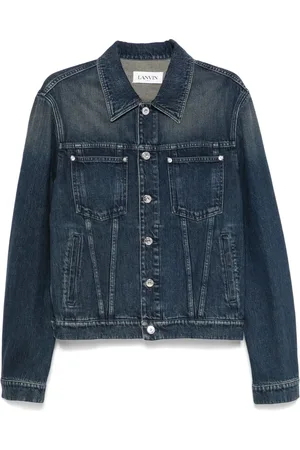 Lanvin Denim Jackets, male, , Size: L Classic Jacket